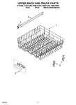 Diagram for 09 - Upper Rack And Track Parts