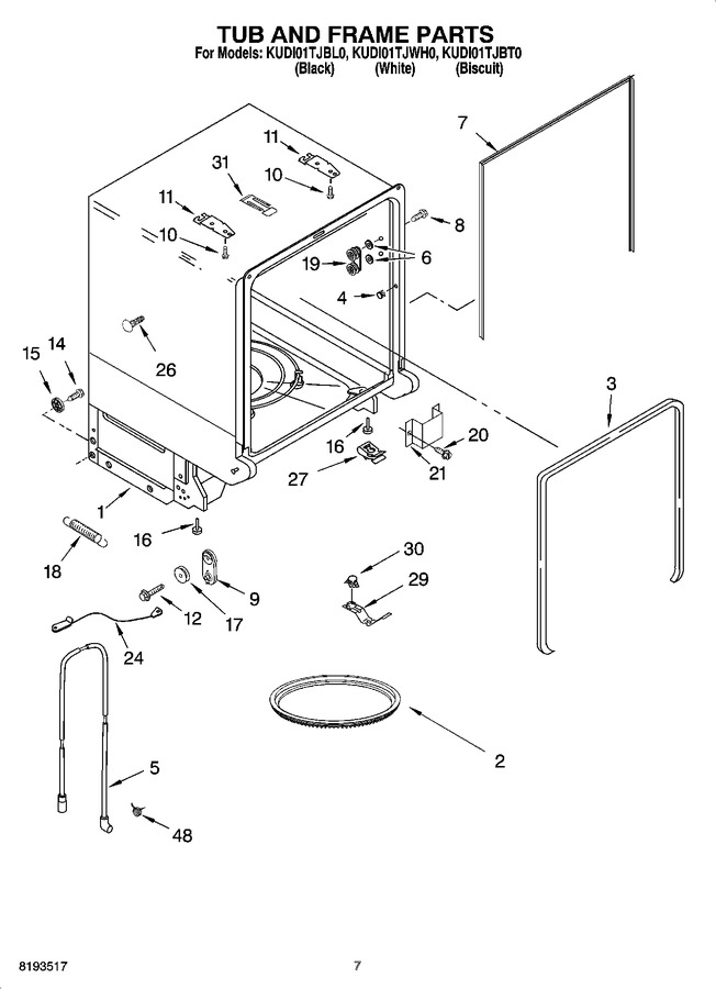 Diagram for KUDI01TJBL0