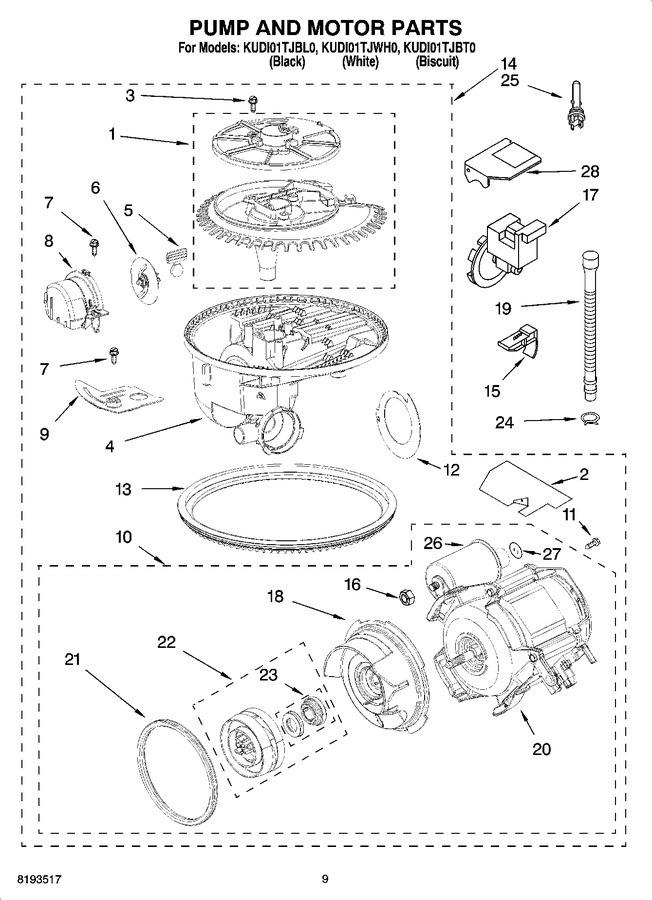 Diagram for KUDI01TJBL0