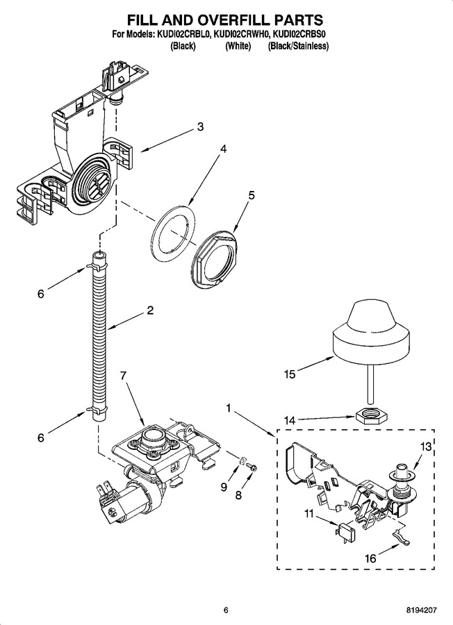 Diagram for KUDI02CRBL0