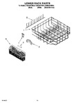Diagram for 11 - Lower Rack Parts, Optional Parts (not Included)
