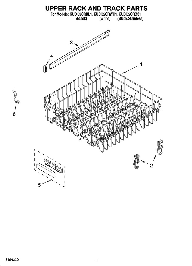 Diagram for KUDI02CRBL1
