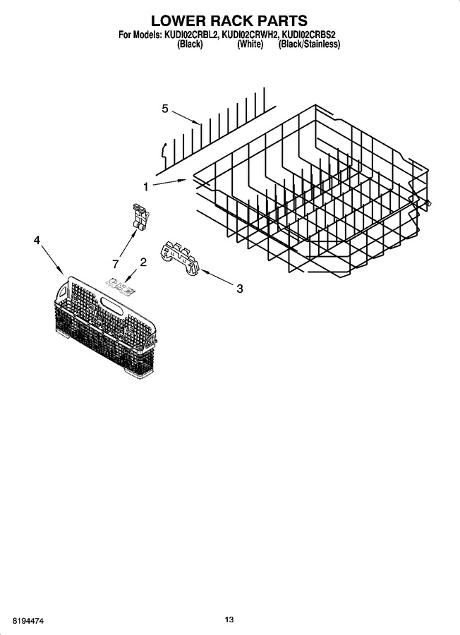 Diagram for KUDI02CRBL2