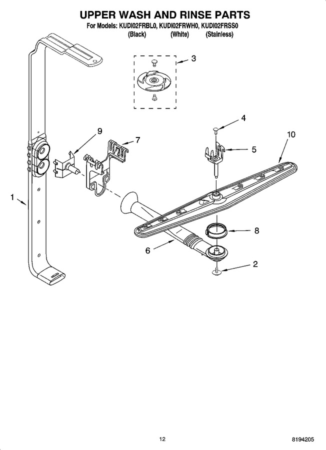 Diagram for KUDI02FRBL0