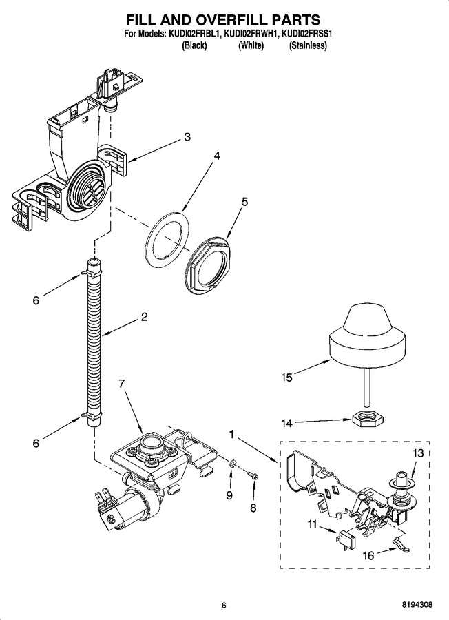 Diagram for KUDI02FRBL1