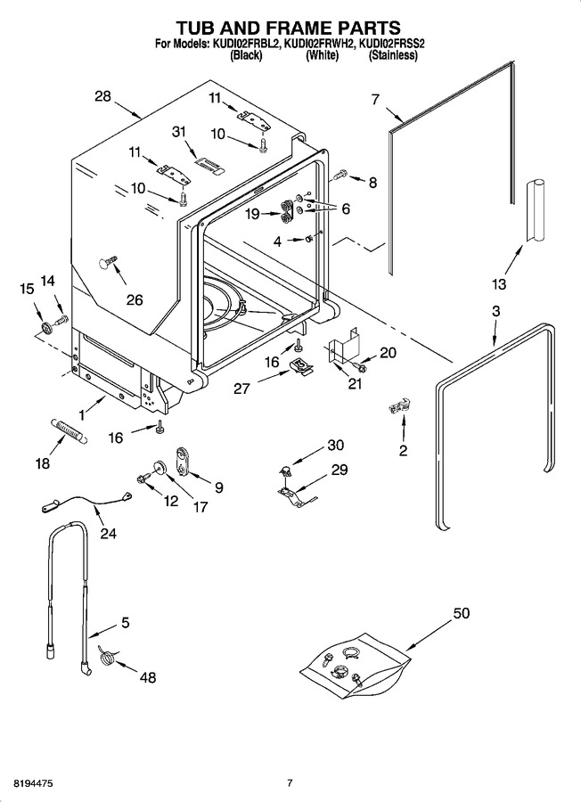 Diagram for KUDI02FRWH2