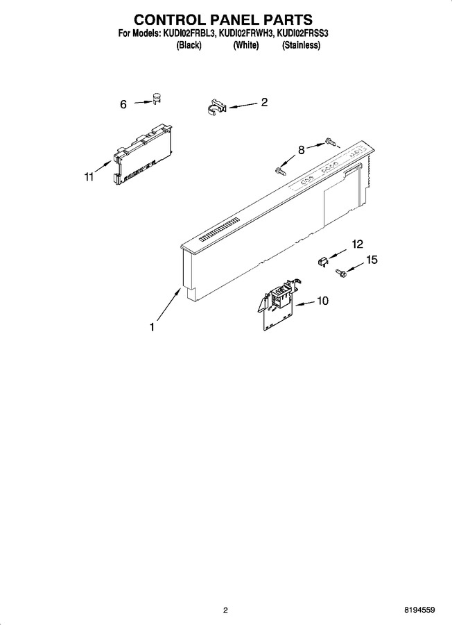 Diagram for KUDI02FRBL3