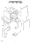 Diagram for 07 - Tub And Frame Parts