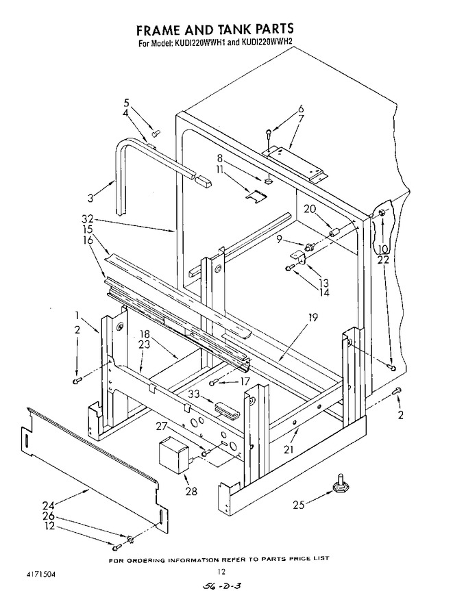 Diagram for KUDI220WWH2