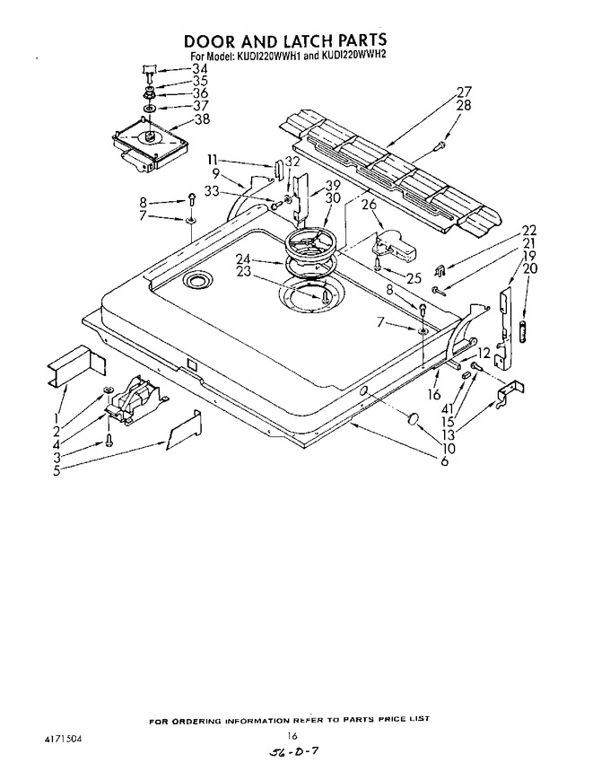 Diagram for KUDI220WWH2