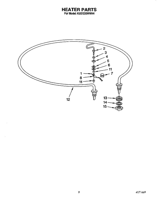 Diagram for KUDI220WWH4