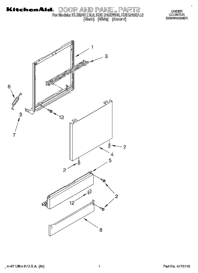 Diagram for KUDI24SEWH0