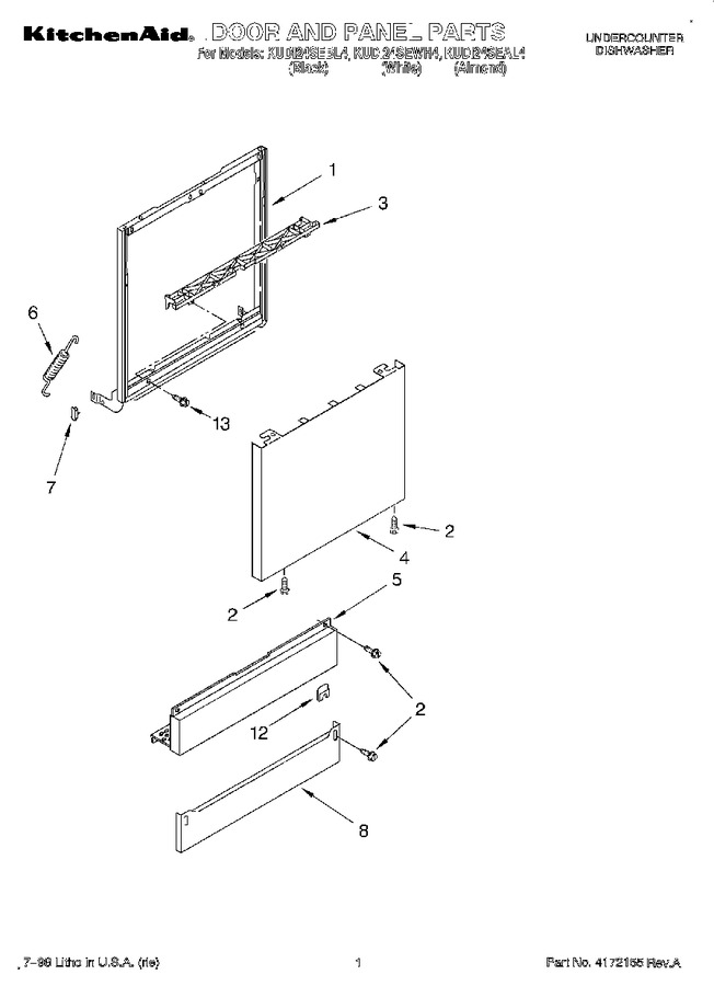 Diagram for KUDI24SEAL4