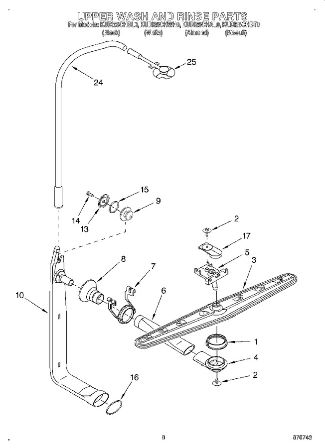 Diagram for KUDI25CHBL0