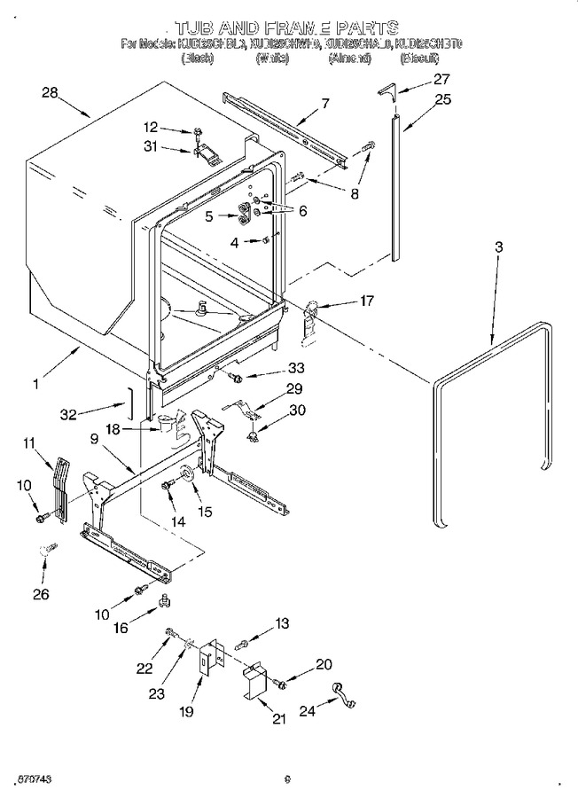 Diagram for KUDI25CHBT0