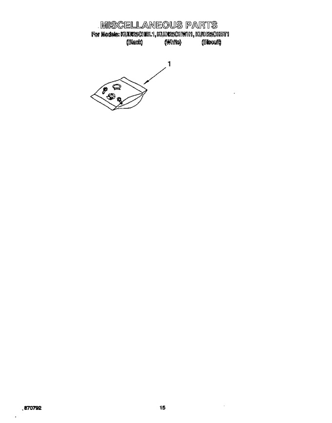 Diagram for KUDI25CHBT1