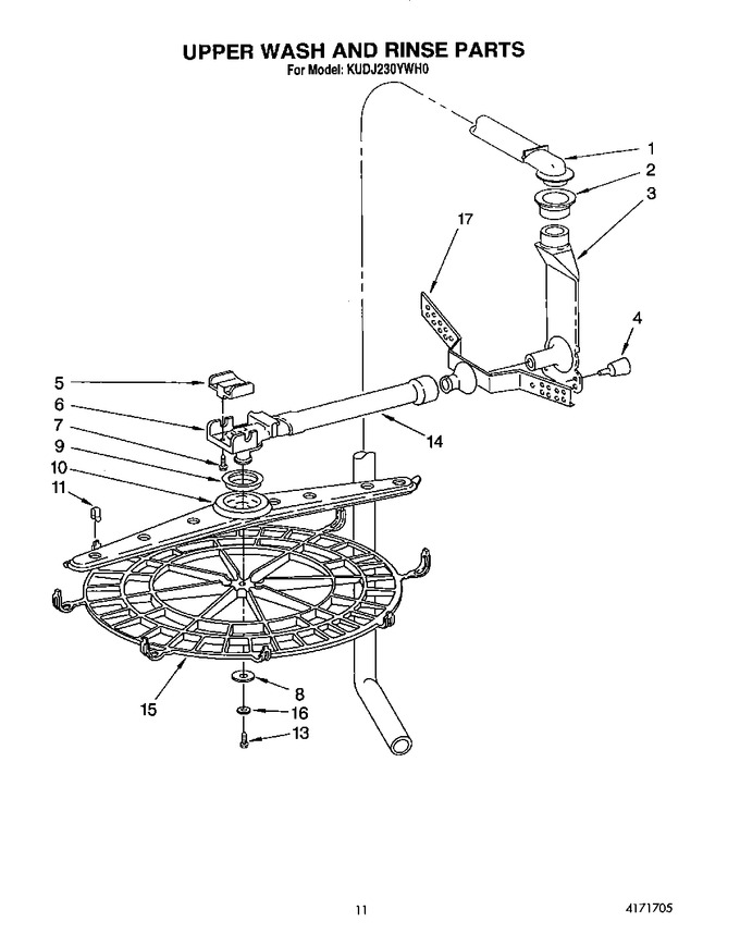Diagram for KUDJ230YWH0