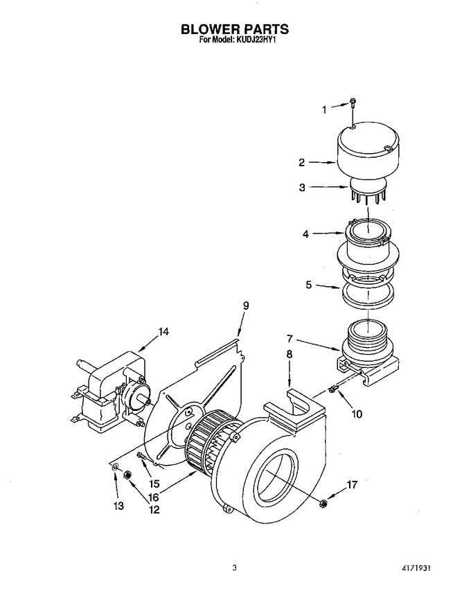 Diagram for KUDJ23HY1