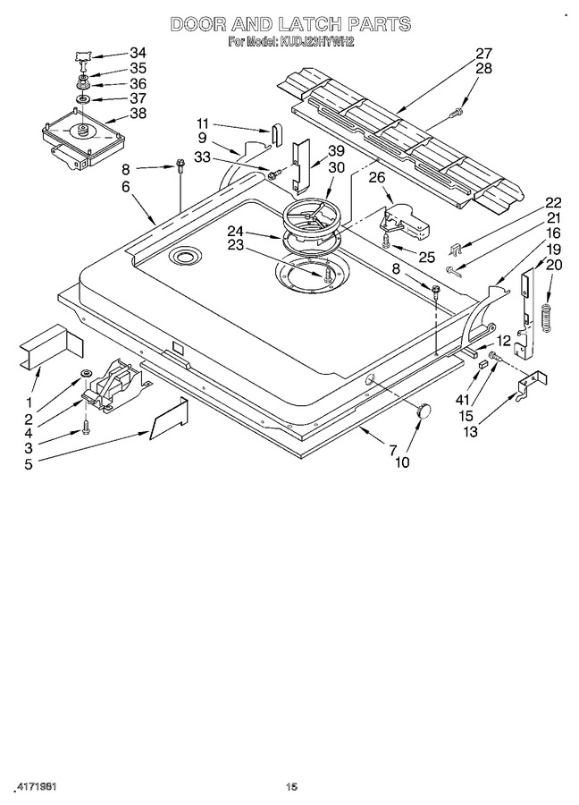 Diagram for KUDJ23HYWH2