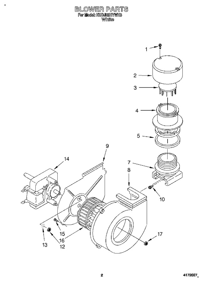 Diagram for KUDJ23HYWH3