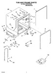 Diagram for 07 - Tub And Frame Parts