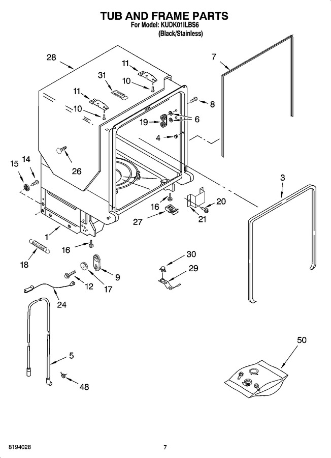 Diagram for KUDK01ILBS6