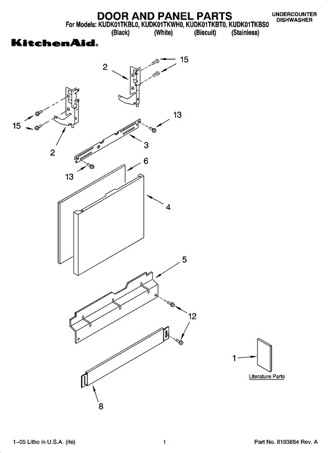 Diagram for KUDK01TKWH0