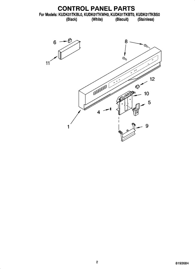 Diagram for KUDK01TKWH0