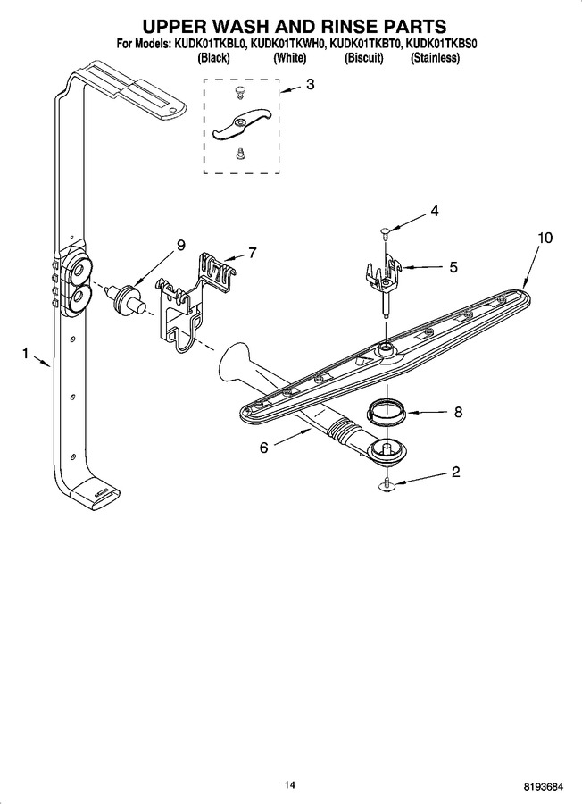 Diagram for KUDK01TKWH0