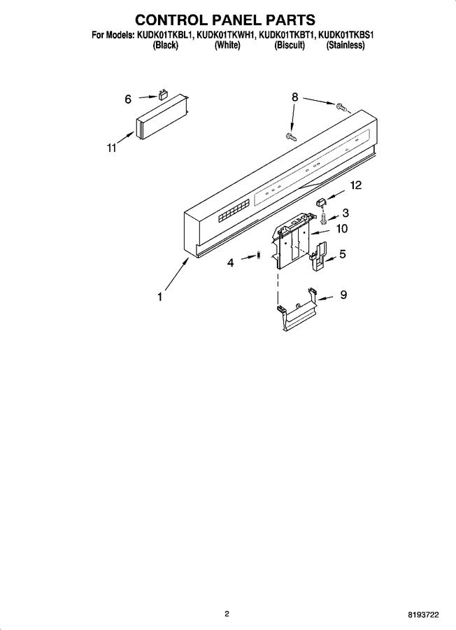 Diagram for KUDK01TKWH1