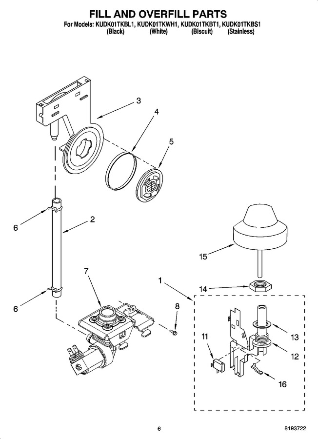 Diagram for KUDK01TKWH1
