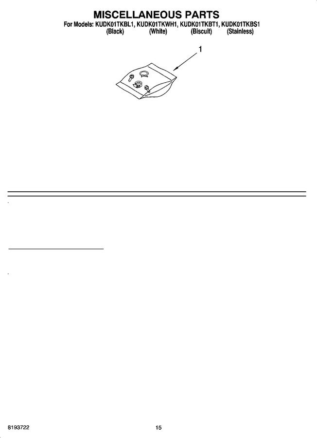Diagram for KUDK01TKBL1