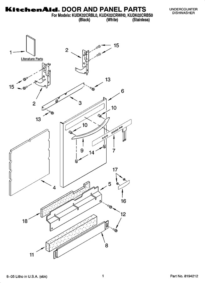 Diagram for KUDK02CRWH0