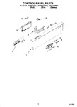 Diagram for 02 - Control Panel Parts