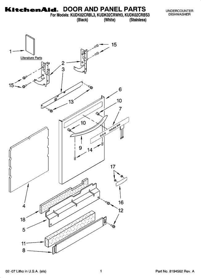 Diagram for KUDK02CRBL3