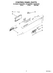 Diagram for 02 - Control Panel Parts