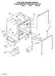 Diagram for 07 - Tub And Frame Parts