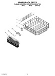 Diagram for 11 - Lower Rack Parts, Optional Parts (not Included)