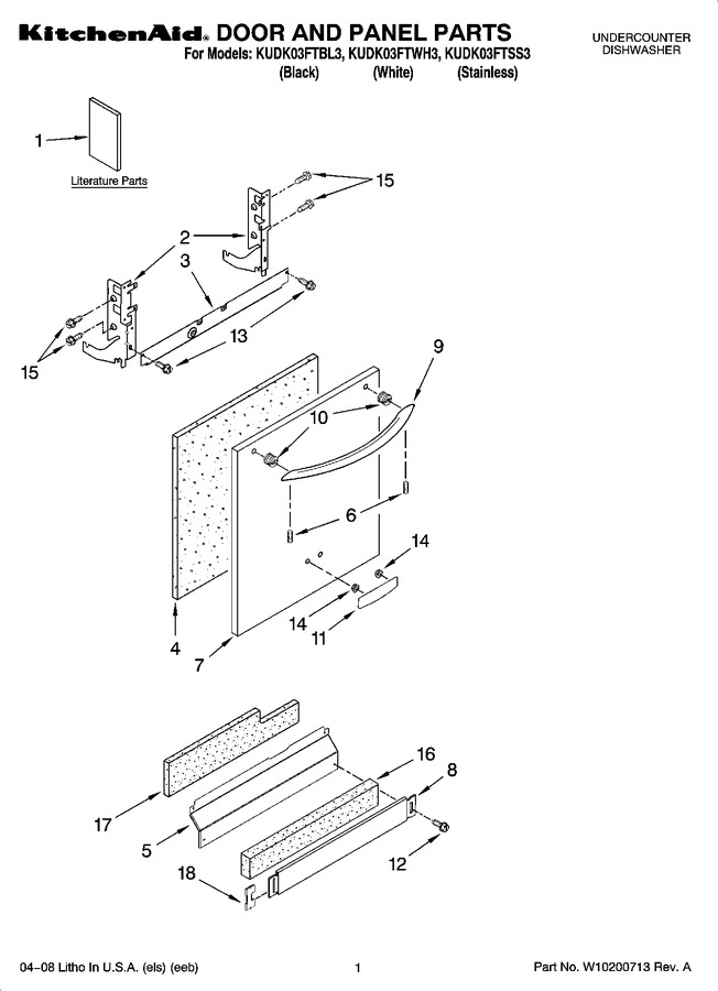 Diagram for KUDK03FTWH3
