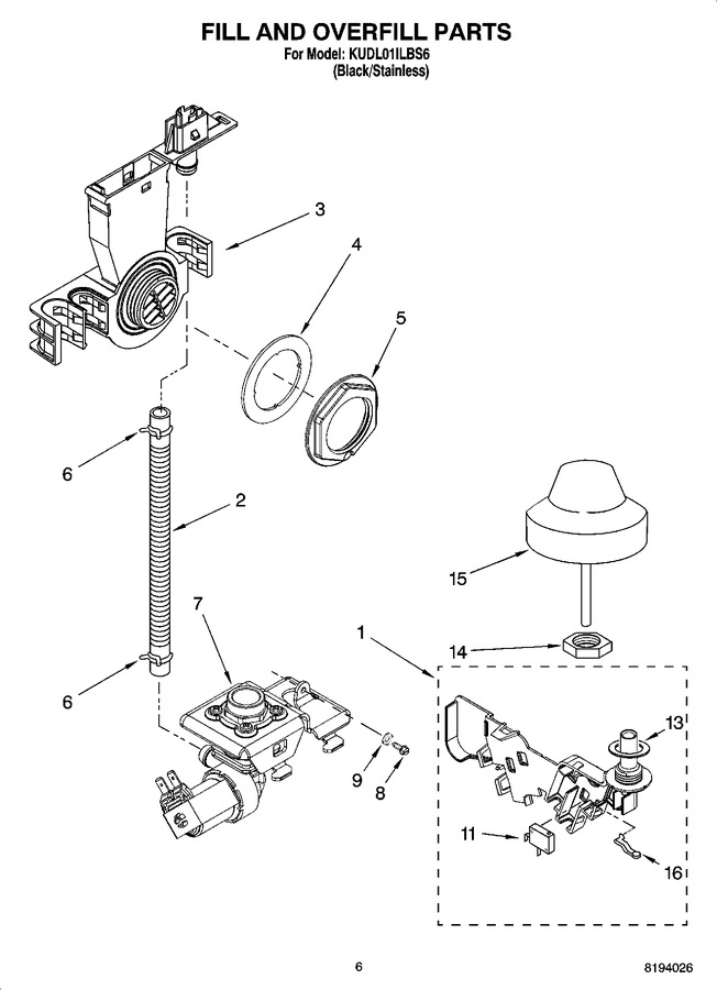 Diagram for KUDL01ILBS6