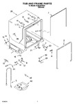 Diagram for 07 - Tub And Frame Parts