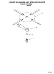 Diagram for 04 - Lower Washarm And Strainer Parts