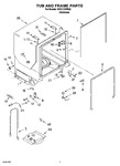 Diagram for 07 - Tub And Frame Parts