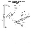 Diagram for 10 - Upper Wash And Rinse Parts