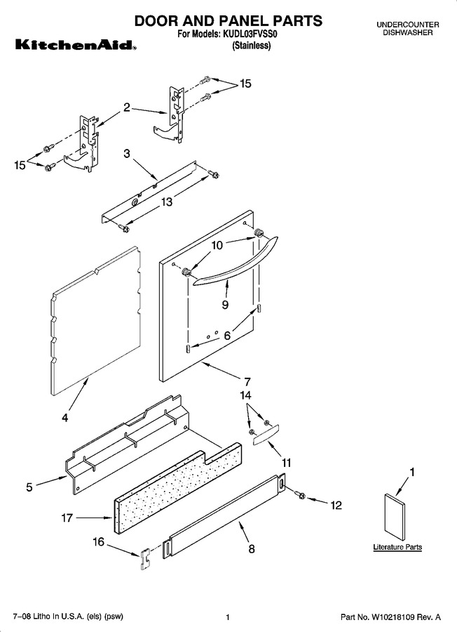 Diagram for KUDL03FVSS0