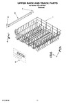 Diagram for 09 - Upper Rack And Track Parts