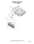 Diagram for 10 - Lower Rack Parts