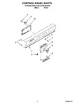 Diagram for 02 - Control Panel Parts