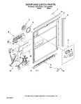 Diagram for 03 - Door And Latch Parts