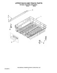 Diagram for 09 - Upper Rack And Track Parts